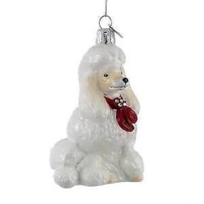 Kurt Adler Poodle Hanging Figurine Ornament
