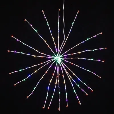 Kurt Adler Pre-lit 3d Fairy Starburst Light, Multicolor