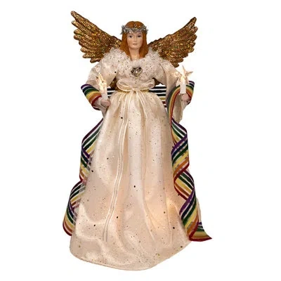 Kurt Adler Pride Angel Lamps In Clear