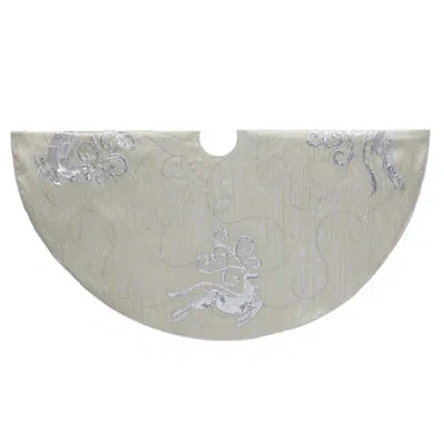 Kurt Adler Reindeer Tree Skirt