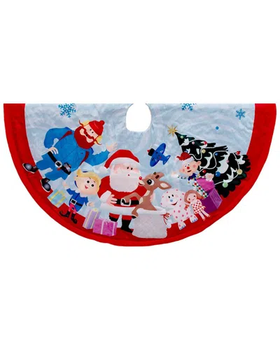 Kurt Adler Rudolph The Red-nosed Reindeer Tree Skirt In Multi