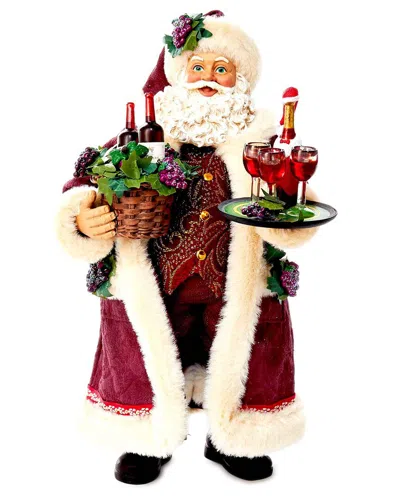Kurt Adler Santa In Multi
