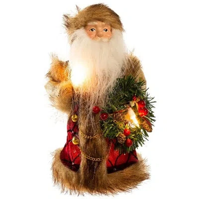 Kurt Adler Santa Hanging Figurine Ornament In Multicolor
