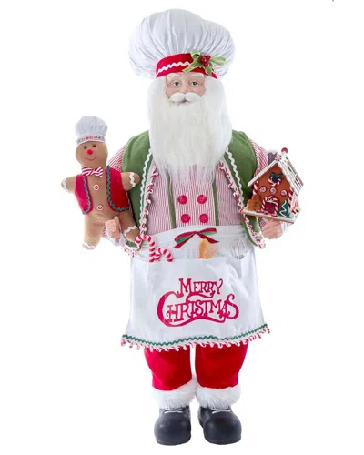 Kurt Adler Santa In Multi