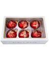 Kurt Adler Set Of 6 Music Glass Ornaments