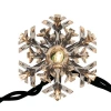 Kurt Adler Snowflake Reflector 35 Light String Lights