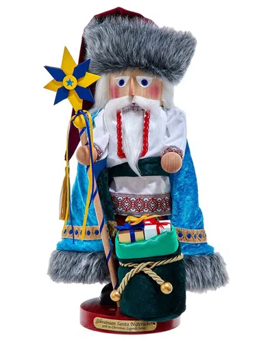 Kurt Adler Steinbach Ukrainian Star Santa Nutcracker In Multi