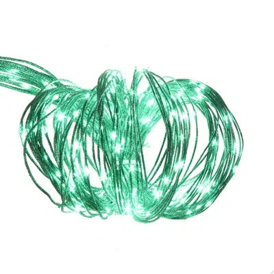 Kurt Adler Strand Led 240 Light Rope Lights In Green