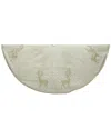 Kurt Adler Tree & Reindeer Tree Skirt