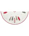 Kurt Adler Tree Skirt In Multi