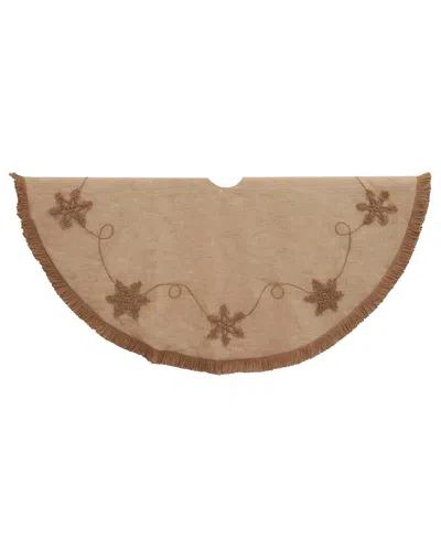 Kurt Adler Tree Skirt In Neutral