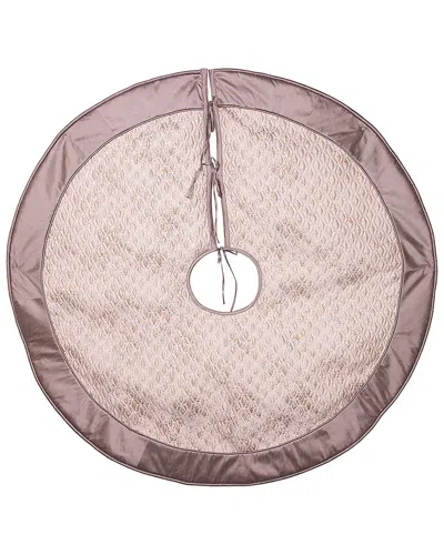 Kurt Adler Tree Skirt In Gray
