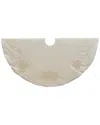 Kurt Adler Tree Skirt In White