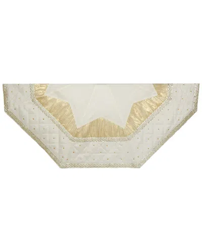 Kurt Adler Tree Skirt In White
