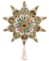Kurt Adler Tree Topper In Gold