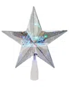Kurt Adler Tree Topper In Silver