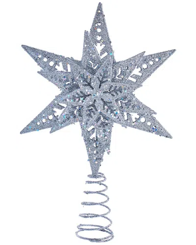 Kurt Adler Tree Topper In Silver