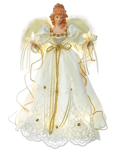 Kurt Adler Tree Topper In White