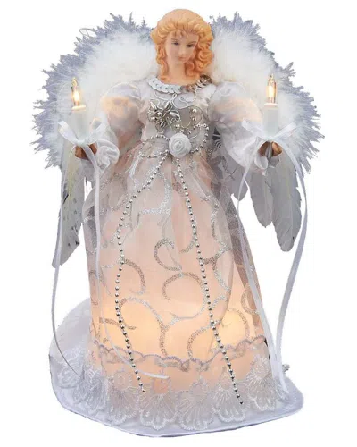 Kurt Adler Tree Topper In White