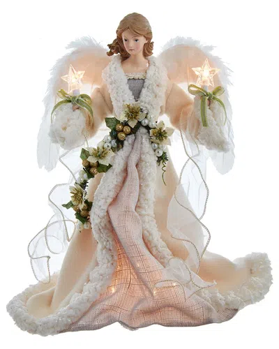 Kurt Adler Tree Topper In White