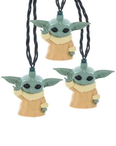 KURT ADLER KURT ADLER UL 10-LIGHT STAR WARS THE CHILD LIGHT SET