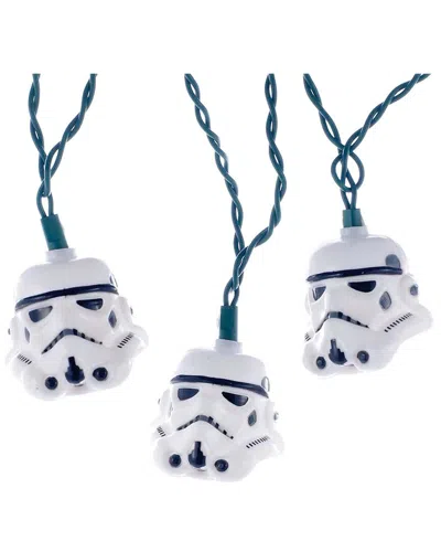 Kurt Adler Ul 10-light Stormtrooper Light Set In Multi