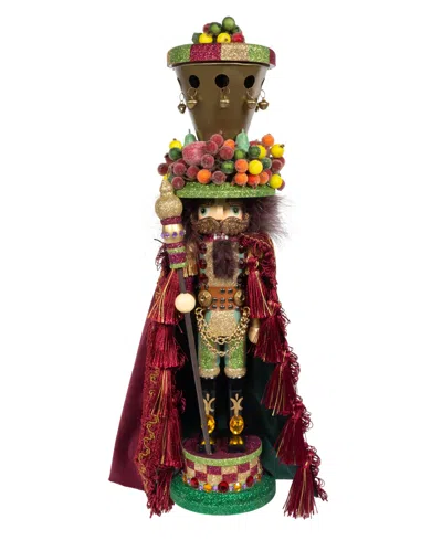 Kurt Adler 18-inch Hollywood Nutcrackers Della Robbia Nutcracker In Red
