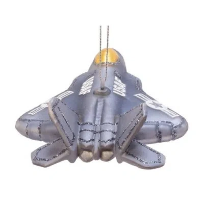 Kurt Adler U.s. Air Force Fighter Plane Hanging Figurine Ornament