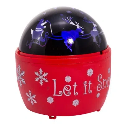 Kurt Adler Usb Night Light Projector With Base