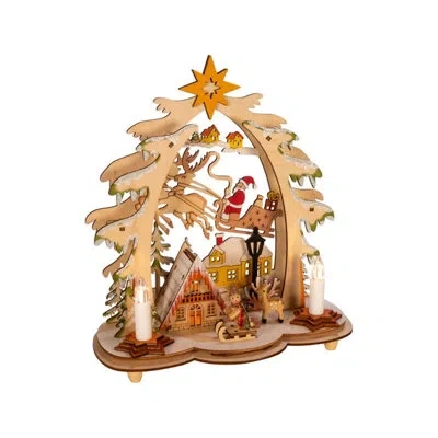 Kurt Adler Village Led House Battery Lamp