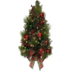 Kurt Adler Wall Tree With Bow In Multicolor
