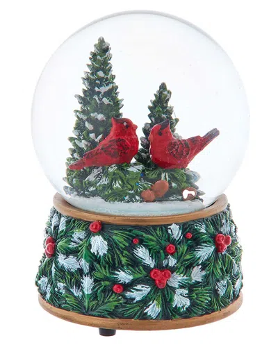 Kurt Adler Water Globe In Green