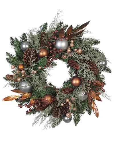Kurt Adler Wreath In Green