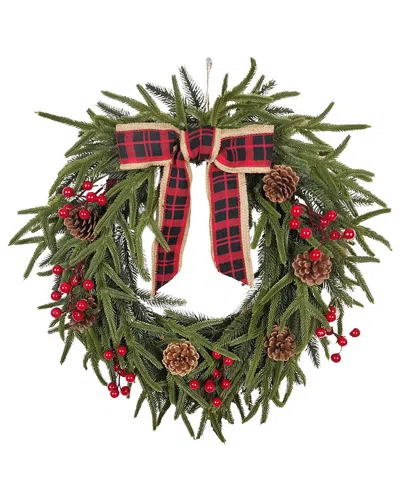 Kurt Adler Wreath In Green