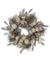 Kurt Adler Wreath In Silver