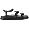 Kurt Geiger 2942300109 Womens Bow Leather Jelly Sandals In Multi