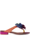 Kurt Geiger 30mm Pom Pom Sandals