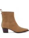 Kurt Geiger 40mm Mini Eagle Ankle Boots In Brown