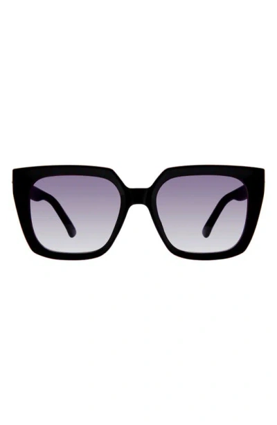 Kurt Geiger 53mm Square Sunglasses In Black