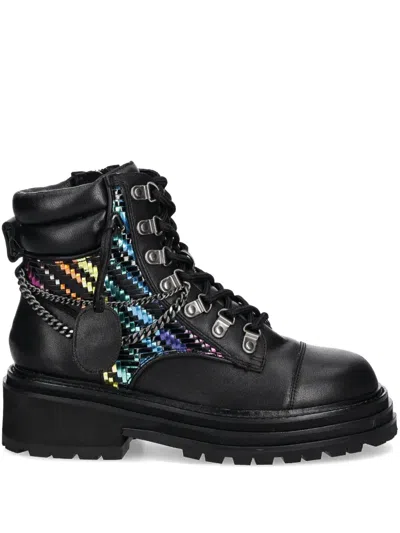 Kurt Geiger 55mm Chelsea Combat Boots In Black