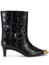 Kurt Geiger Regent Ankle Boot In Black