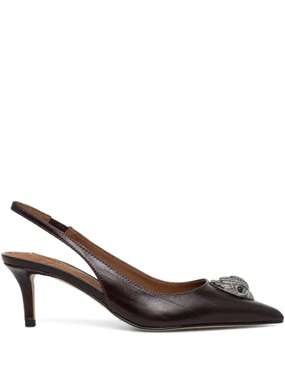 Kurt Geiger 60mm Belgravia Pumps In Brown