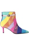 Kurt Geiger 65mm Kensington Embellished Ankle Boots In Multi