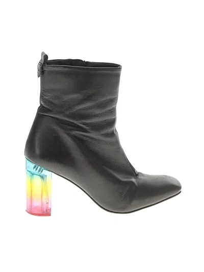 Pre-owned Kurt Geiger Ankle Boots In Black