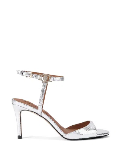 Kurt Geiger Ankle Strap Sandals In Animal Print