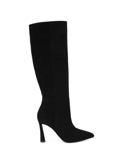 Kurt Geiger Annabel Knee Boots In Black