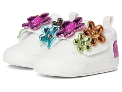 Kurt Geiger Kids' Baby Flower Petal (infant/toddler) Girl's Shoes : 2 Infant M, Leather In White