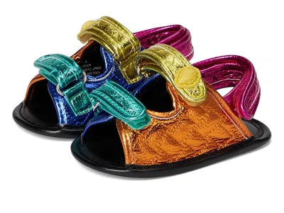 Kurt Geiger Kids' Baby Orson (infant/toddler) Girls Shoes : 4 Toddler M, Leather In Multi