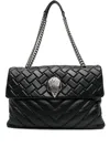 Kurt Geiger Large Kensington Shoulder Bag In Black