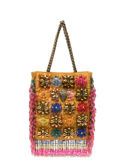 Kurt Geiger Beaded Tote Bag In Multi